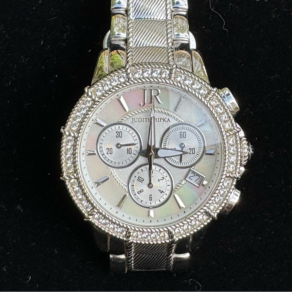 Judith Ripka Chronograph Watch